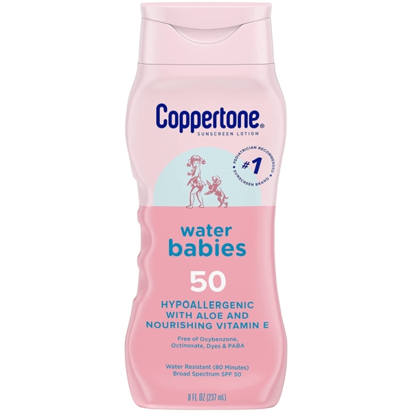 Coppertone Water Babies Sunscreen Lotion SPF 50