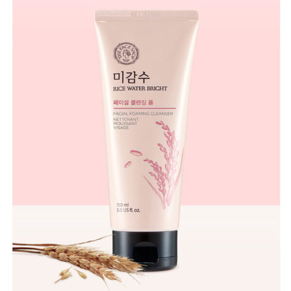 Face Shop Rice Water Bright Foaming Cleanser