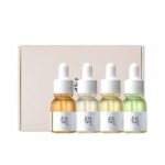 Beauty of Joseon - Hanbang Serum Discovery Kit consists of the entire range in mini 10ml bottles, featuring treatments to brighten, soothe, rejuvenate and moisturize.