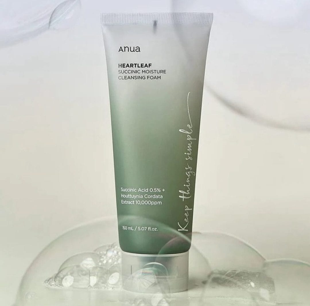 ANUA Heartleaf Succinic Moisture Cleansing Foam Moisture Cleansing Foam