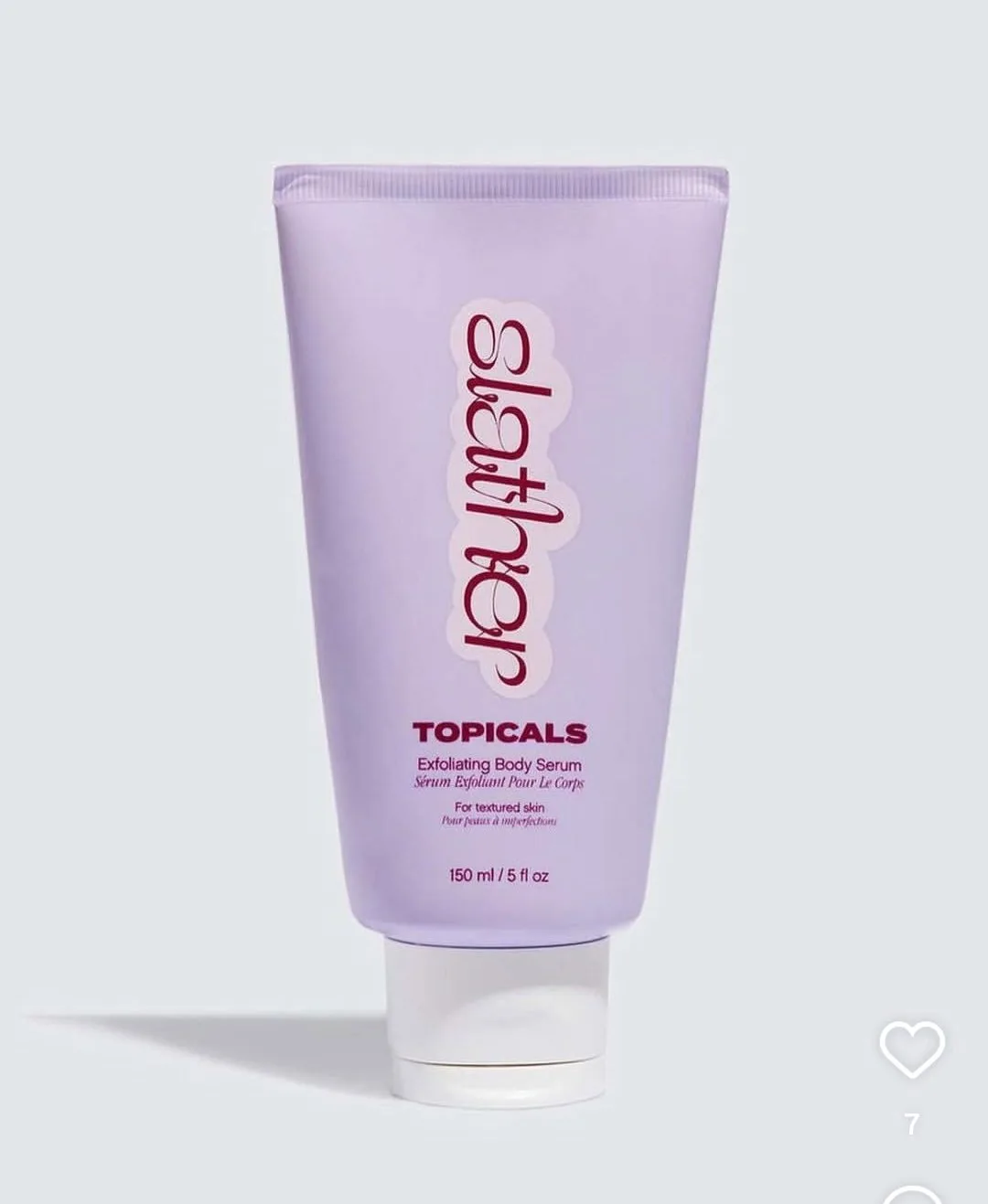 Topicals Slather Exfoliating Body Serum Exfoliating Body Serum