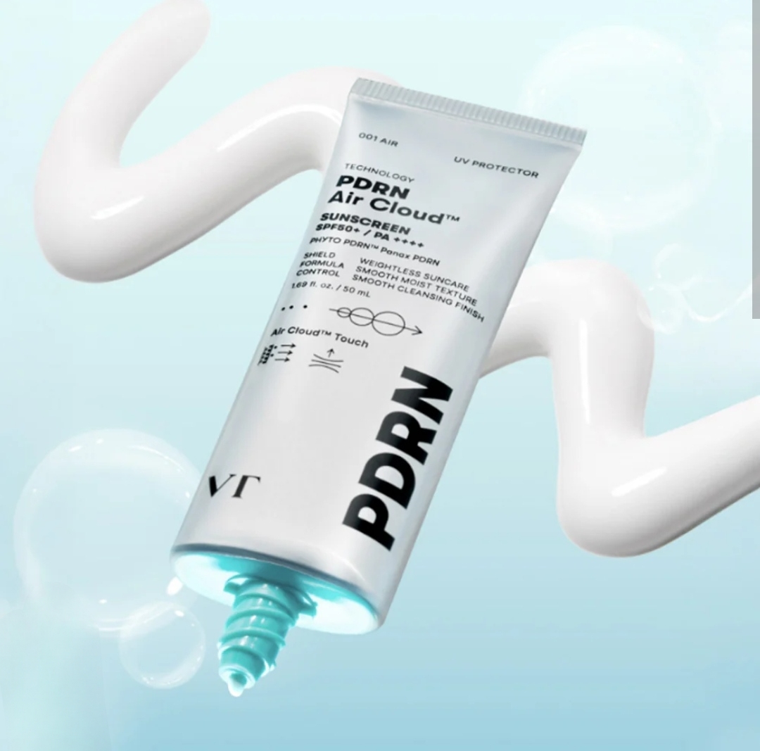 VT PDRN Air Cloud Sunscreen SPF 50+ PA ++++ Air cloud SPF