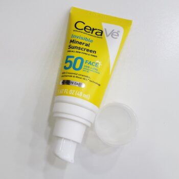 CeraVe Invisible Mineral Sunscreen SPF 50